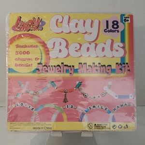 Clay Beads Jewelry Making Kit - Multicolor
